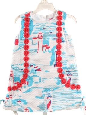 Lilly Pulitzer Watch Out Lighthouse Dress EUC SZ 2